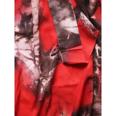 Dámské košilové šaty MODA2113 červené