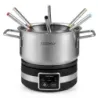 Elektrická sada na fondue, 1200 W, s regulátorem teploty a odnímatelnou nerezovou nádobou