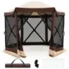 Skládací pavilon pro 4-6 osob, 6 moskytiér a dveří na zip, 300 x 258 x 230 cm