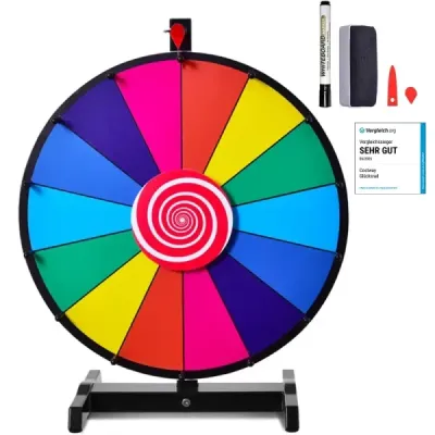 24 "kolo štěstí hračka barevné kolo hry pro loterie hry slovo hry ?60cm