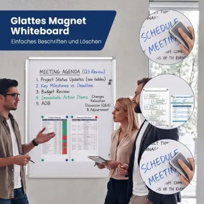 Uzamykatelná vitrína s informačním panelem, magnetickou a popisovatelnou zadní stěnou, 90 x 65 cm, stříbrná