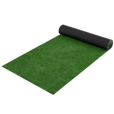 7mm umělý trávník, venkovní green, s drenážním systémem, přírodní vzhled, 100 x 500 cm