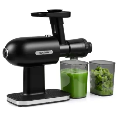 Odšťavňovač typu „Slow Juicer“ na ovoce a zeleninu, 95 % výtěžnost šťávy, odšťavňovač s funkcí zpětného chodu