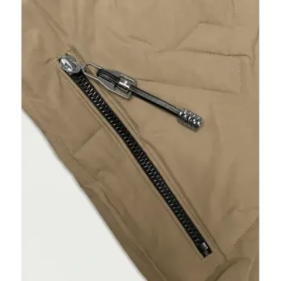 Dámská vesta s kapucí S'West MODA8175 cappuccino