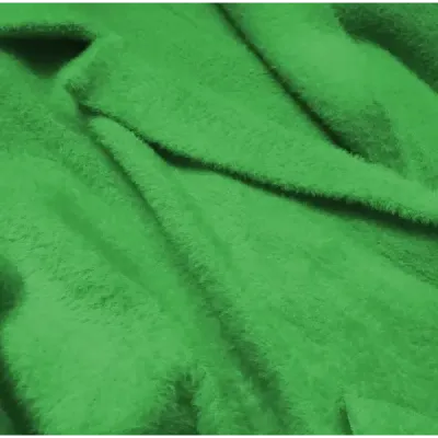 Vlněný přehoz z alpaky, světle zelený (7108)