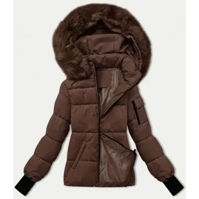 Dámská zimní bunda S\'west MODA8303 čekoládová