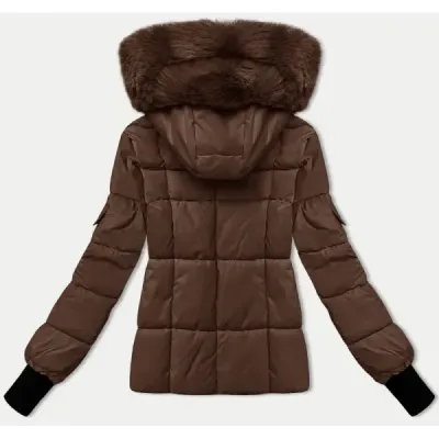 Dámská zimní bunda S\'west MODA8303 čekoládová