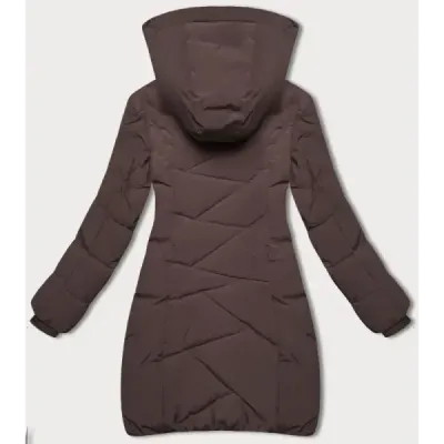 Dámská zimní bunda LHD MODA4580 hnědá