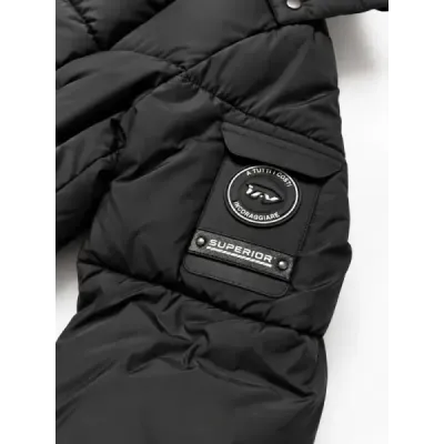Dámská puffer bunda MODA6061 černá