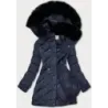 Dámská zimní bunda MODA732 modrá