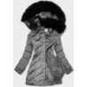 Dámská zimní bunda MODA732 šedá