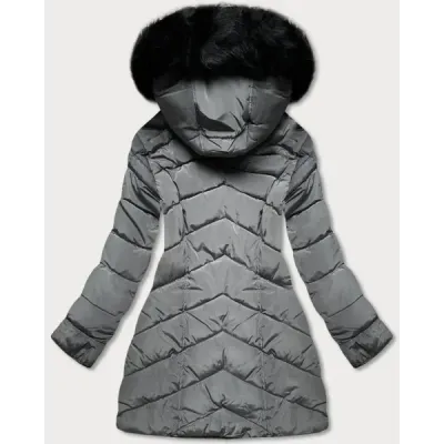 Dámská zimní bunda MODA732 šedá