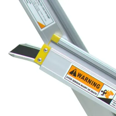 2 x rampa pro invalidní vozíky do 270 kg, teleskopická rampa 91,5-152,5 cm s protiskluzovou vrstvou, hliníková nakládací rampa