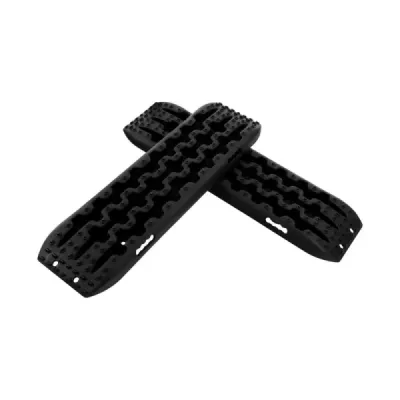 Sand sheets off-road 2 kusy trakční pomocný žebřík pneumatik pro písek/bláto/sníh 107 x 31 x 7 cm černý