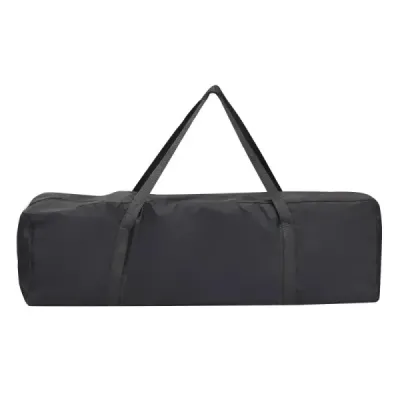 2 in 1 Reisebett & Laufstall Klappbar Kinderbett 125 x 65 x 76 cm Grau