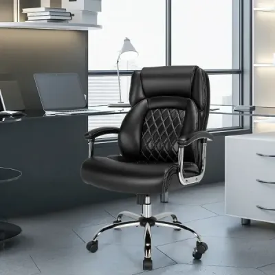 Manažerská židle ergonomická kancelářská židle s nosností až 225 kg kancelářská židle s houpací funkcí