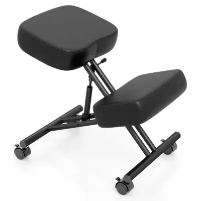 Ergonomická kolenní stolička s úhlovým sedákem pro úlevu od bolesti Ortopedická kancelářská židle