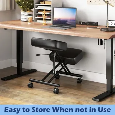 Ergonomická kolenní stolička s úhlovým sedákem pro úlevu od bolesti Ortopedická kancelářská židle
