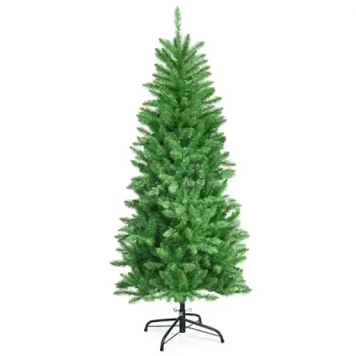 150 cm vysoce osvětlený vánoční stromeček s teplou bílou světle zelenou barvou