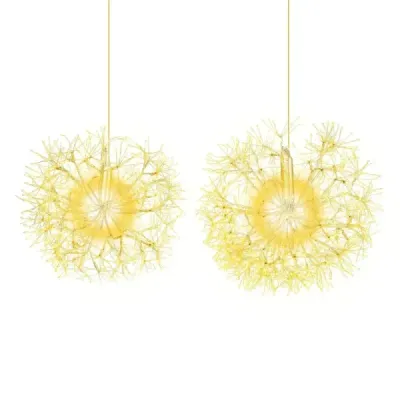 Leuchtkugel Weihnachten 2 Stück LED Kugeln Zum Hinhängen Weihnachtsbeleuchtung für außen und innen Gold