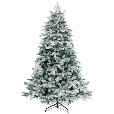180 cm umělý vánoční stromek se světly a 260 LED diodami v teplé bílé
