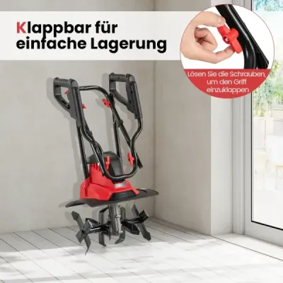 Elektrický kultivátor 1200 W | Pracovní šířka 36 cm |