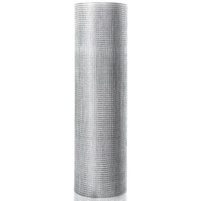 Železná síťovina 0,9 x 15 M s otvory 7 x 7 mm jako podpěra na ochranu stromů