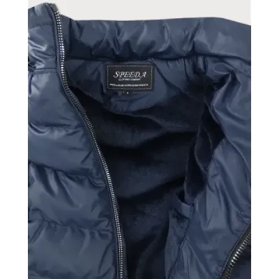 Dámská zimní bunda MODA761 modrá