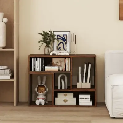 2dílná TV skříňka Volný kombinovaný TV stolek pro televizory do 60 palců TV skříňka káva