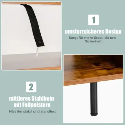 Kuchyňská skříňka 160 cm bufetová skříňka se stojanem na víno a šuplíkem 74 x 40 x 160 cm