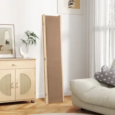 Paraván 170 x 121 cm se 2 háčky a 4 úložnými kapsami pro rozdělení místnosti na dělicí stěnu