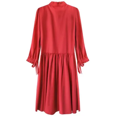 Dámské šaty MODA208 červené