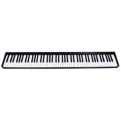 Digital Piano Keyboard 88 kláves Přenosný elektronický hudební nástroj Dětský klavír Dětský klavír Černý