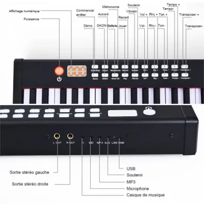 88-klávesová digitální klavírní klaviatura elektronická klavírní klaviatura pouzdro na přenášení