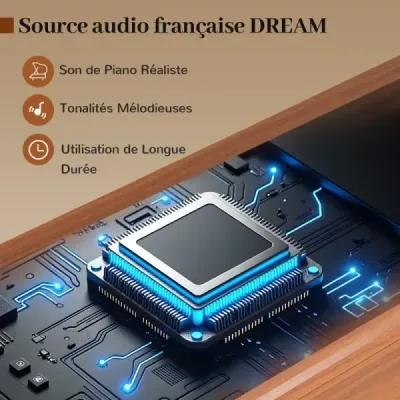 88klávesové piano s kladívkovou mechanikou a digitálním push-pull zásuvkou