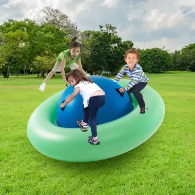 Skládací dětská ohrádka pro děti 223 cm velká dětská ohrádka pro Rolling zelená + černá
