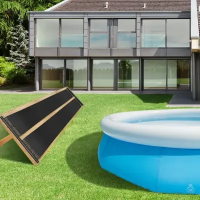Solární kolektor 300 x 75 cm Solární ohřívač z plastu odolného vůči UV záření