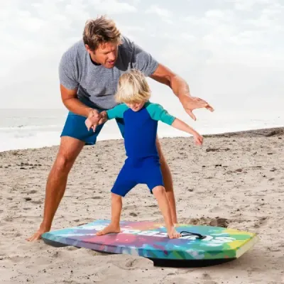 104 cm lehké bodyboardové prkno s jádrem z EPS, horní vrstvou z XPE a spodní vrstvou z HDPE – na pláž, do bazénu i do moře