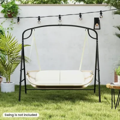 Rám houpačky se 2 možnostmi zavěšení Rám pro Nest Swing Black
