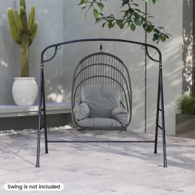 Rám houpačky se 2 možnostmi zavěšení Rám pro Nest Swing Black