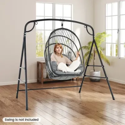 Rám houpačky se 2 možnostmi zavěšení Rám pro Nest Swing Black