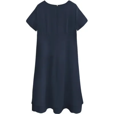 Dámské letní šaty MODA436 tmavě modré