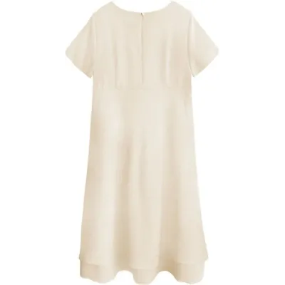 Dámské letní šaty MODA436 béžové
