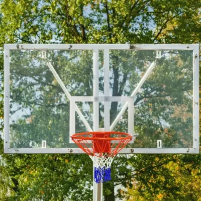 Basketbalový koš nástěnný basketbalový koš profesionální basketbalový koš na potápění pro interiér a exteriér oranžovo-červený