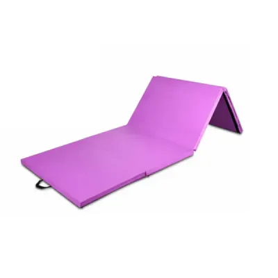 240 x 116 x 5 cm skládací gymnastická podložka sportovní podložka fitness podložka gymnastická podložka fialová