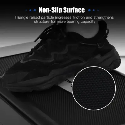 Výškově nastavitelný aerobikový stepper se 3 stupni 12 / 17 / 22 cm Fitness stepper šedý