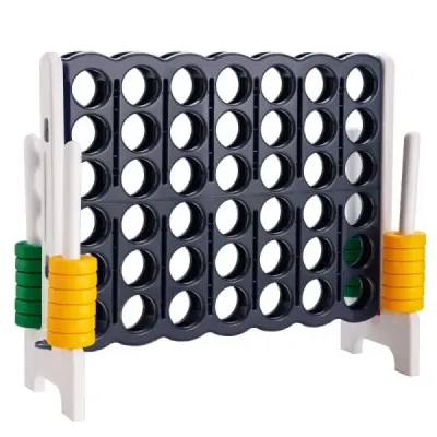 Obří strategická hra 4 v řadě, desková hra 4 v řadě, hračka na párty