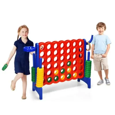 Velká sada zápalek 4 Jumbo Match 4 84 x 33 x 79 cm Červená + zelená
