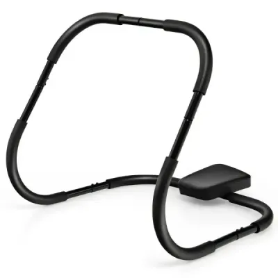 Ab Trainer s měkkou rukojetí posilovacího stroje Fitness stroj Black