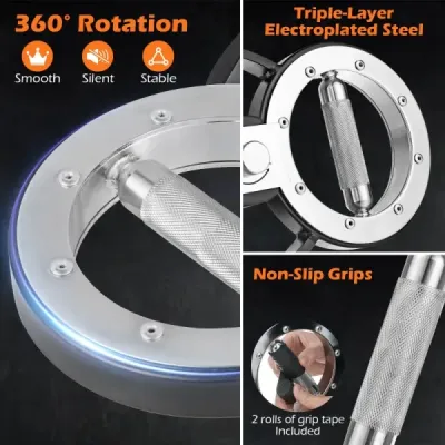 5,35 kg těžký spalovací stroj na ruce s nastavitelným odporem a 360° rotací